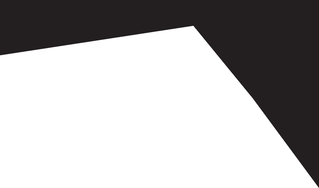 Black Geometric Silhouette on Transparent Background for Modern Design