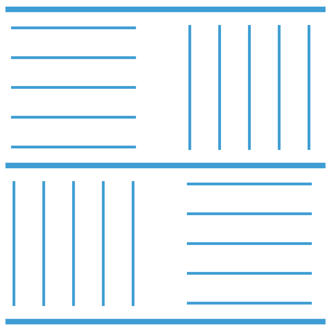 Abstract Blue Lines Pattern on Transparent Background Design