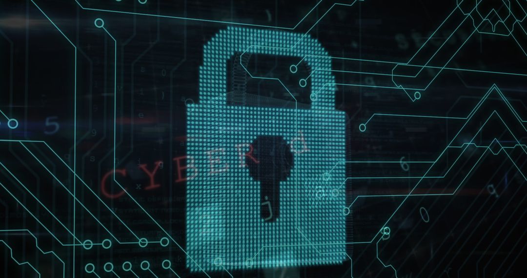 Digital Lock and Cybersecurity Interface