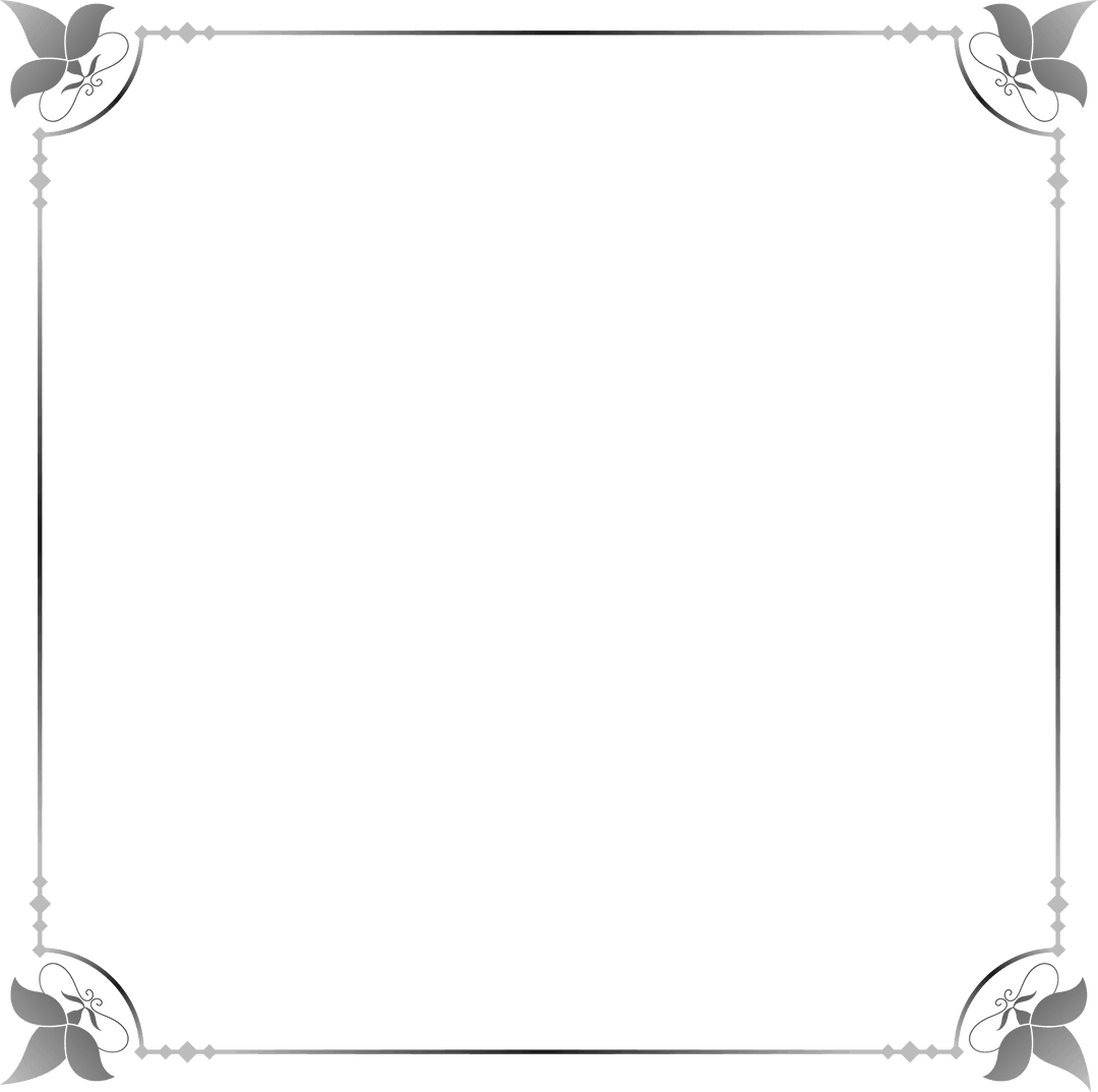 Vintage Silver Frame with Butterfly Motifs and Scalloped Edges