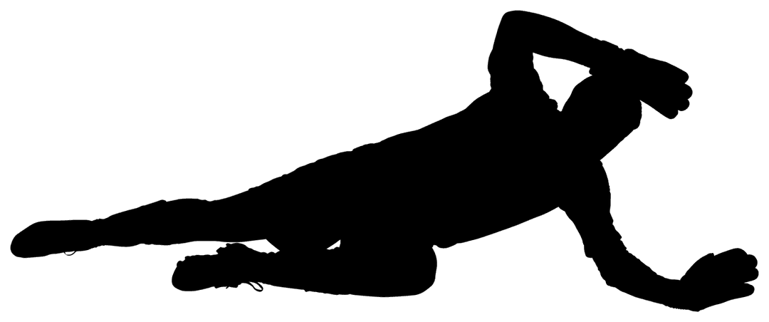 Football Player Silhouette Poses for Sports Transparent Design