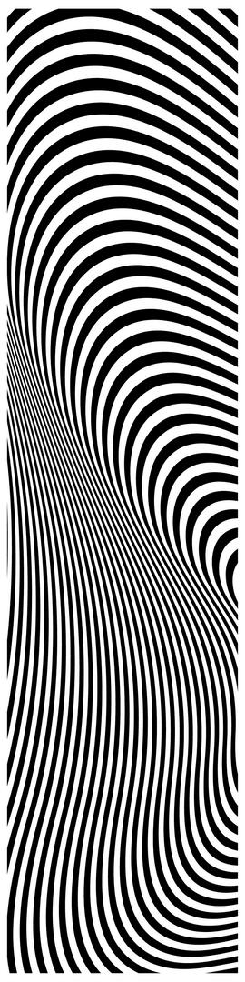 Transparent Optical Illusion with Dynamic Black and White Stripes