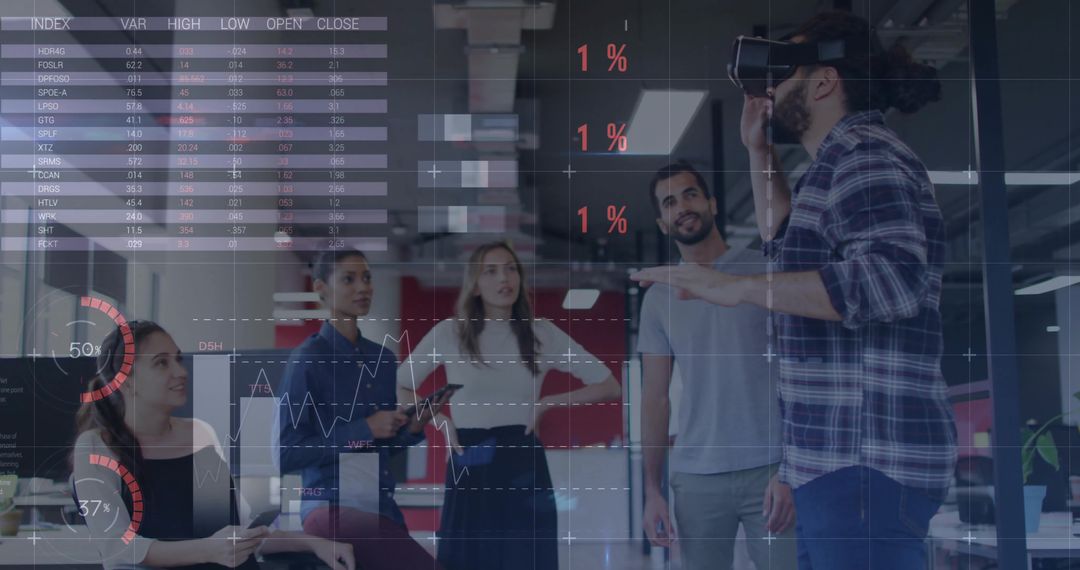 Innovative Presentation in Open Office with VR and Interactive Charts