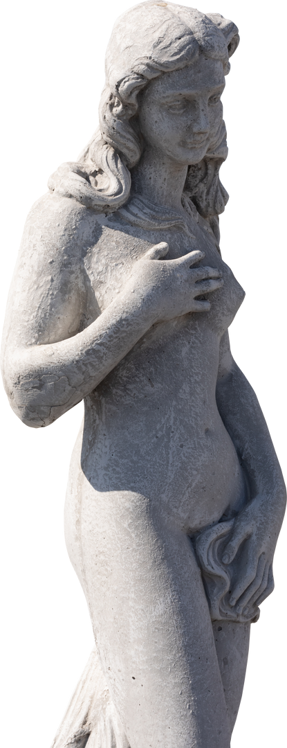 Transparent Ancient Classical Style Sculpture of Naked Woman - Download Free Stock Images Pikwizard.com