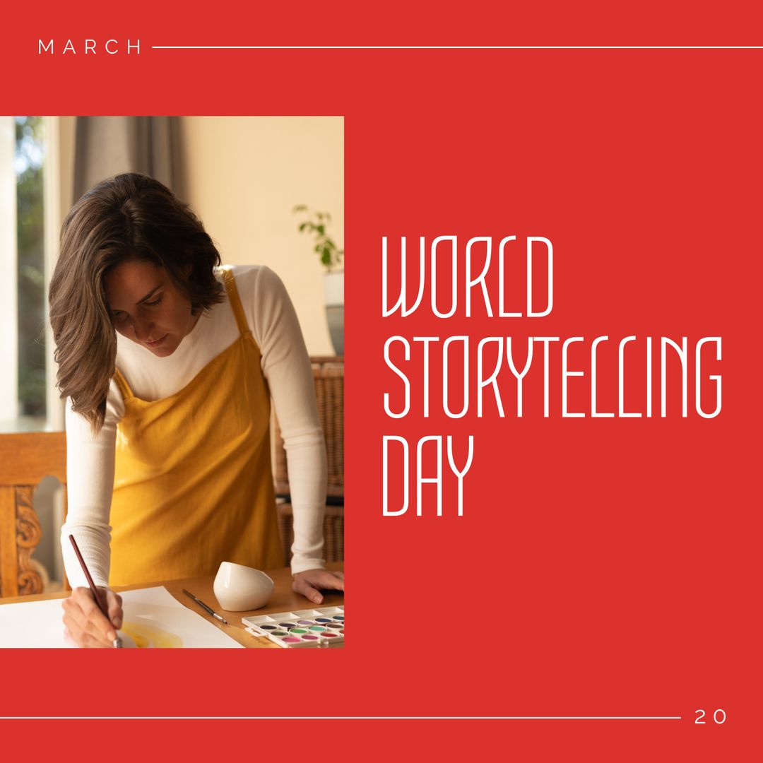 Home Painting on World Storytelling Day Celebration