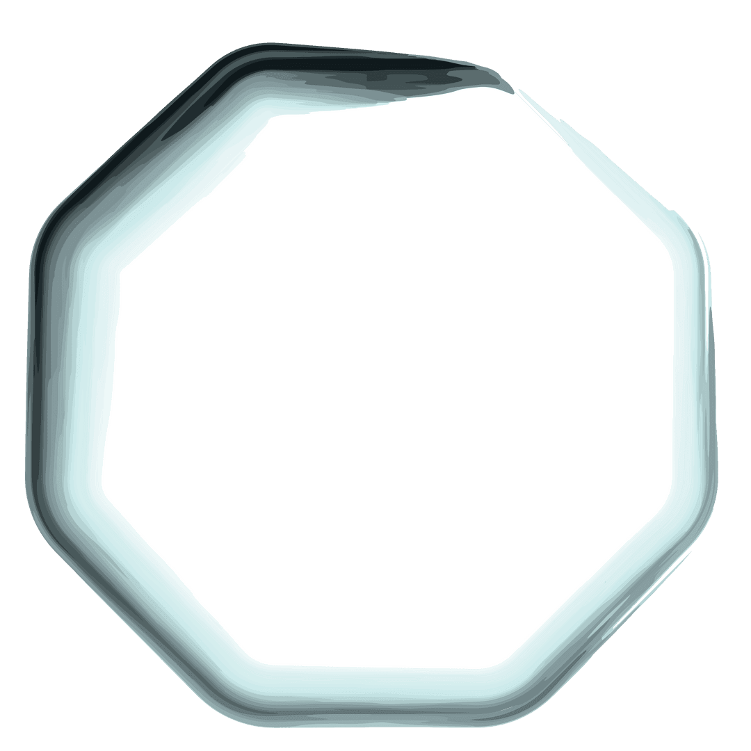 Abstract Octagonal Frame on Transparent Background - Download Free Stock Images Pikwizard.com