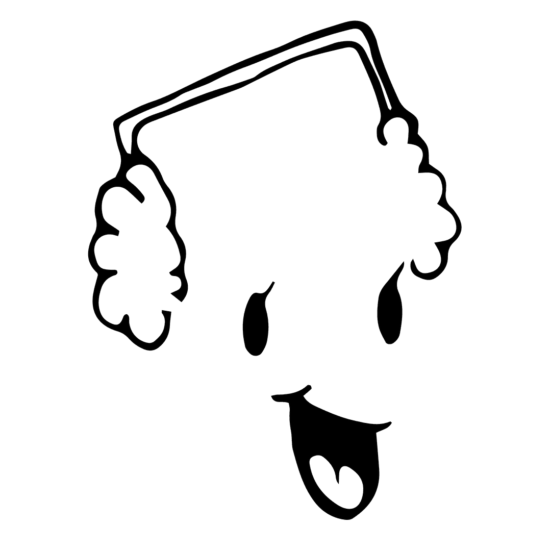 Smiling Face with Earmuffs on Transparent Background