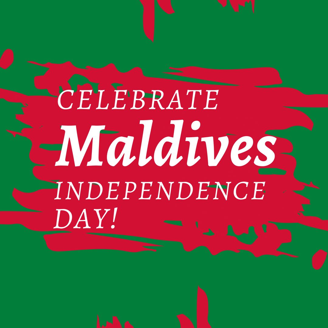 Maldives Independence Day Celebration Design