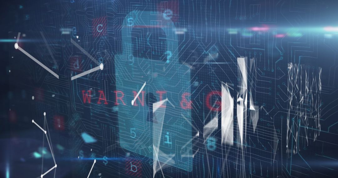 Digital Security Warning with Cyber Connections and Metrics