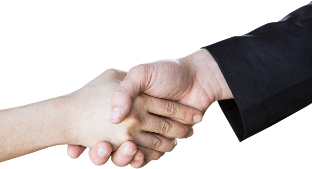 Transparent Handshake Between People with Diversity Emphasis - Download Free Stock Images Pikwizard.com