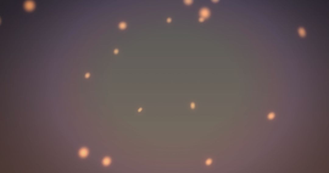 Magical Bokeh Christmas Lights on Dark Background