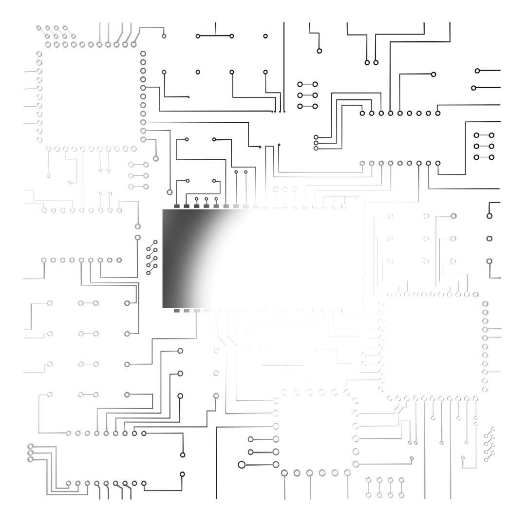 Transparent Vector Illustration of Computer Microchip - Download Free Stock Images Pikwizard.com