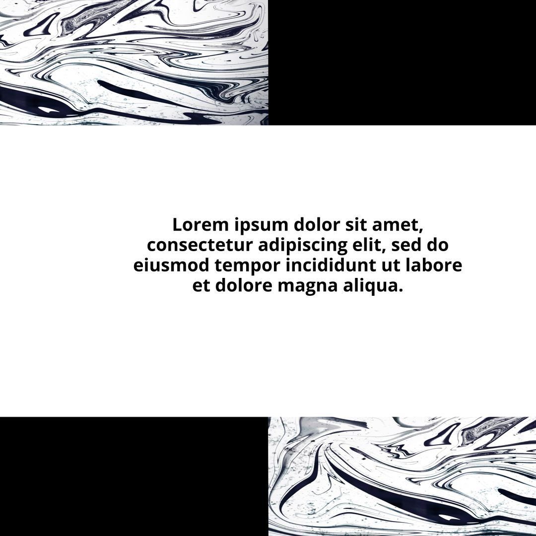 Monochrome Marble Pattern with Artistic Elegance