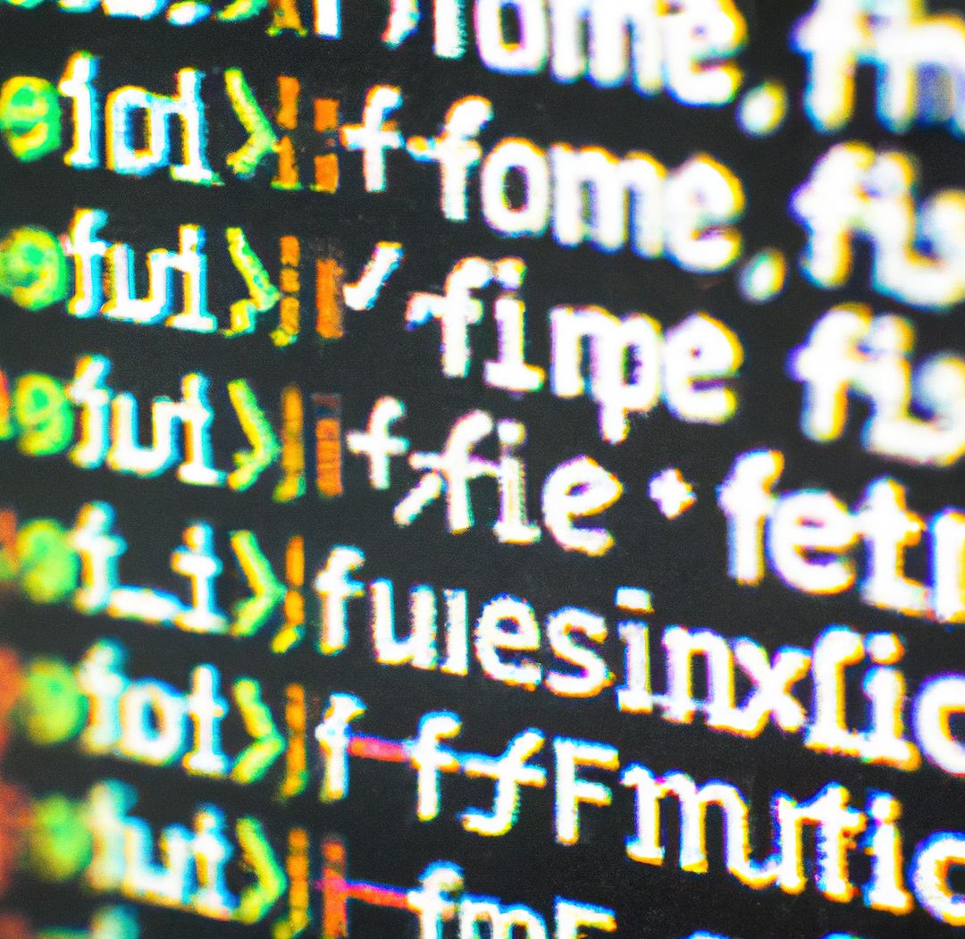 Close-up View of Blurred Programming Code on Screen - Free Images, Stock Photos and Pictures on Pikwizard.com