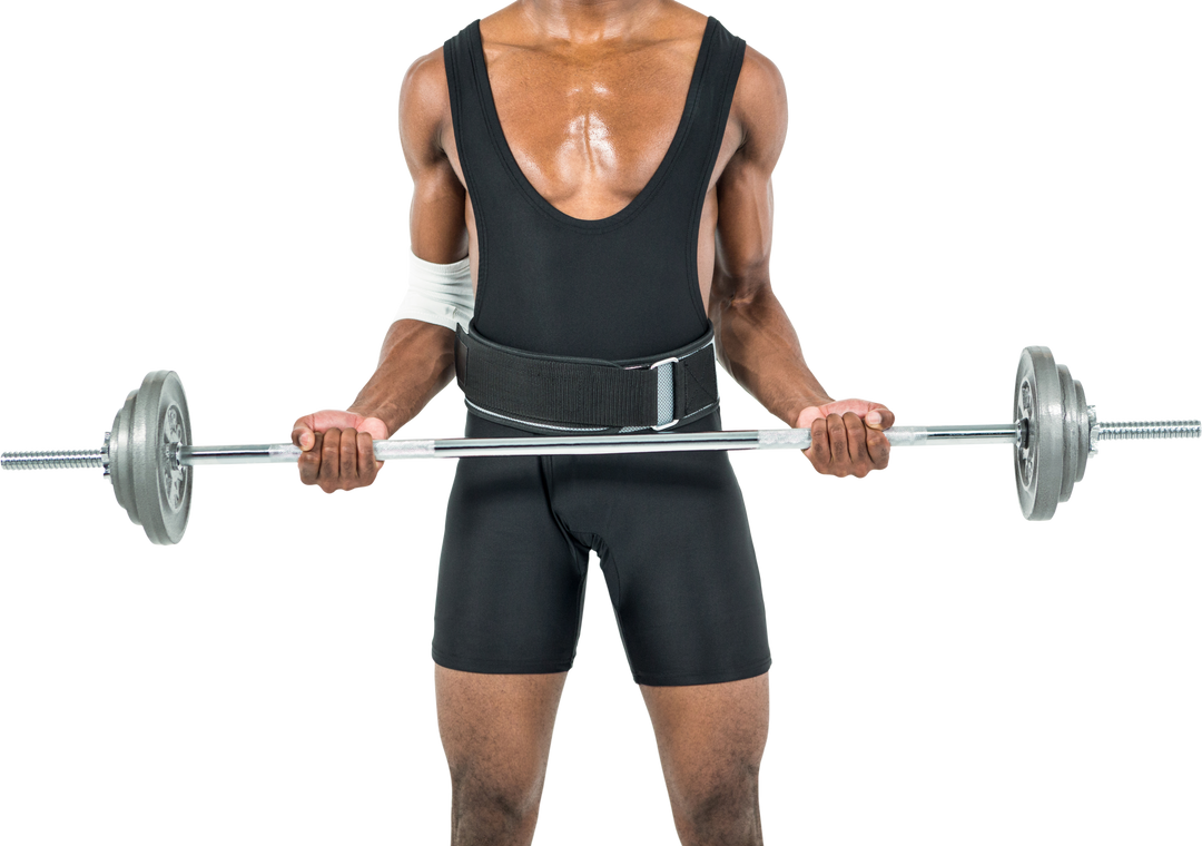 Transparent Bodybuilder Lifting Heavy Barbell Weights in Gym - Download Free Stock Images Pikwizard.com