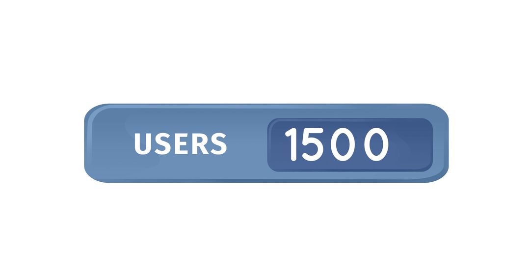 User Popularity Numeric Counter Interface - Free Images, Stock Photos and Pictures on Pikwizard.com