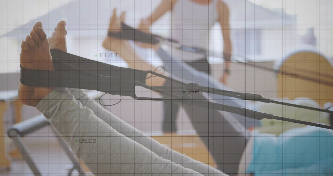 Pilates Training on Reformer in Modern Studio