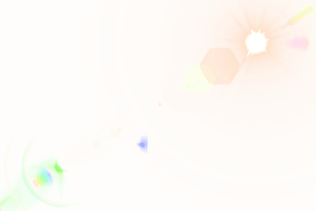 Digital Light Trails and Luminous Spots on Transparent Background