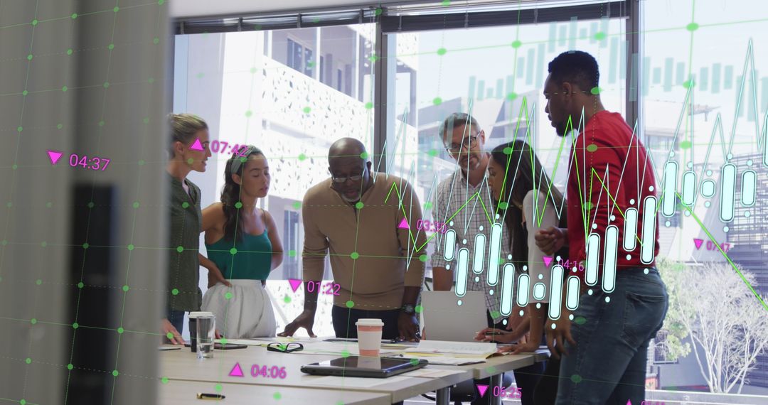 Diverse Architects Collaborating on Growth Analytic Strategies