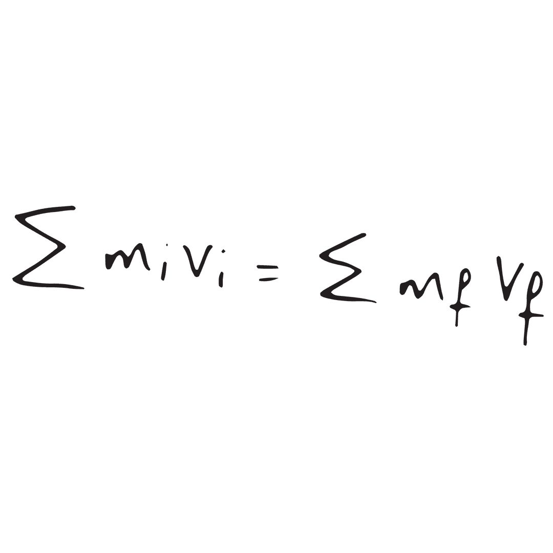 Handwritten Math Equation on Transparent Background Ideal for Education