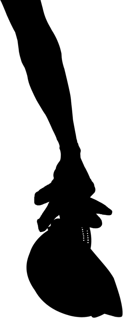 Digital Hand Holding Helmet on Transparent Background Vector Design