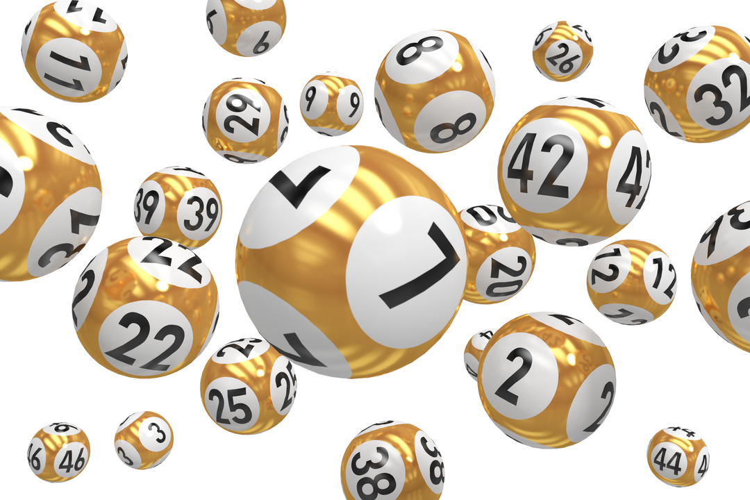 Transparent Background Realistic Lottery Balls Showing Numbers - Download Free Stock Images Pikwizard.com