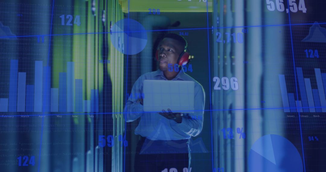 Data Analysis in a Digital Server Environment