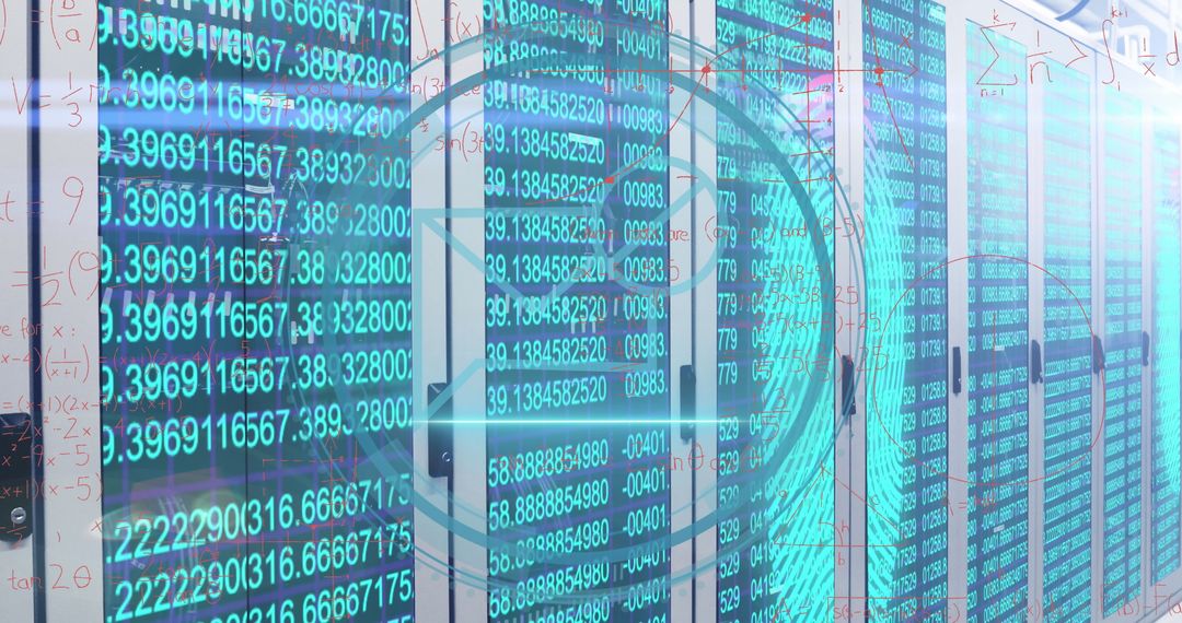 Digital Data Flow Through Technological Network