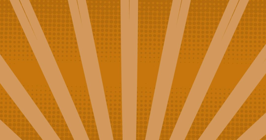 Retro Sunburst Background with Halftone Pattern
