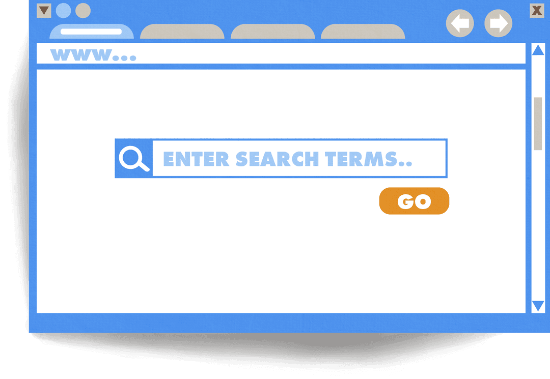 Transparent Search Engine Interface Mockup Online - Download Free Stock Images Pikwizard.com