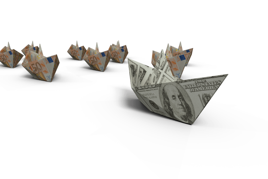 Plants Growing in Hands on Transparent Background Symbolizing Nature and Love