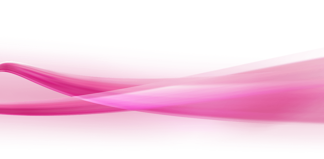 Pink Light Trail Illustration on Transparent Background