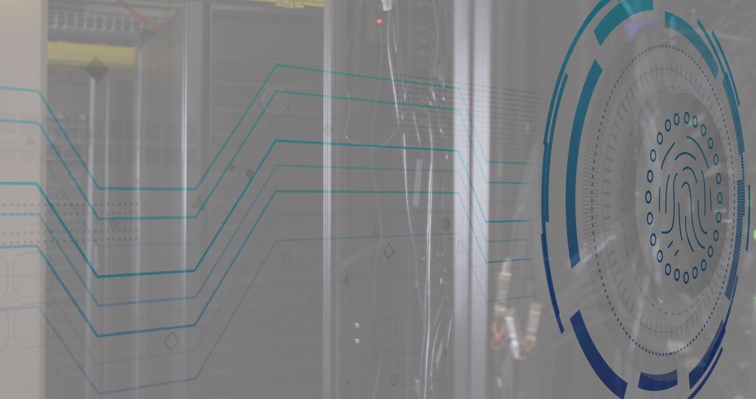 Biometric Fingerprint Scanner Interfaces with Data Server