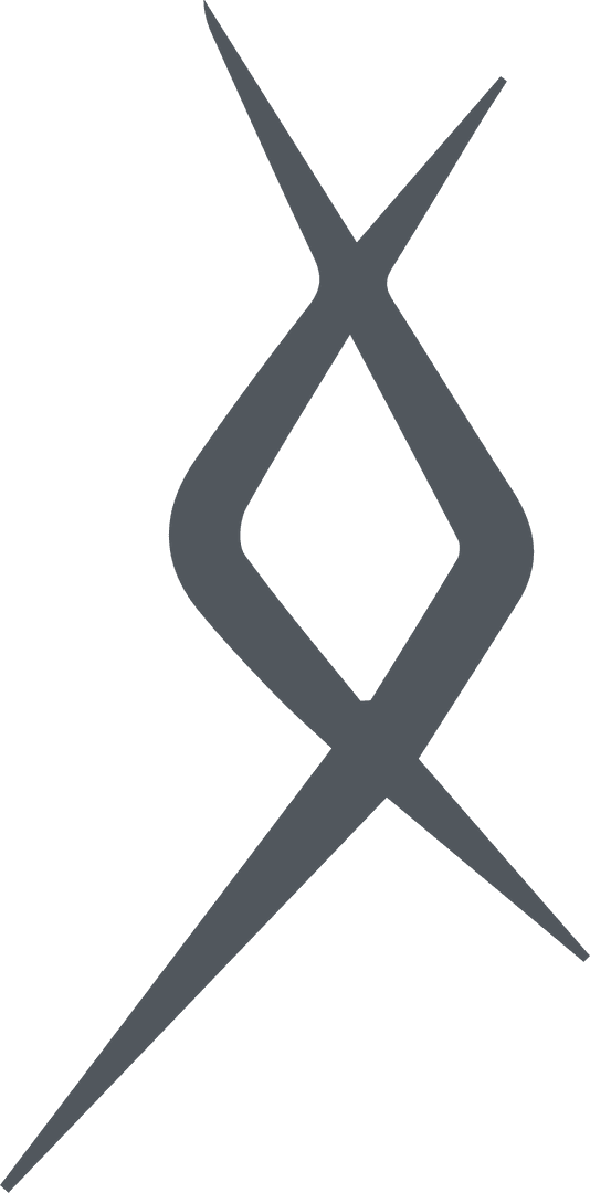 Modern Abstract Vector Design with Diamond Motif on Transparent Background