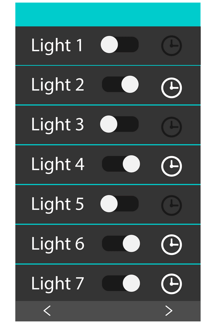 Transparent Smart Alarm Control Panel List Digital Interface - Download Free Stock Images Pikwizard.com