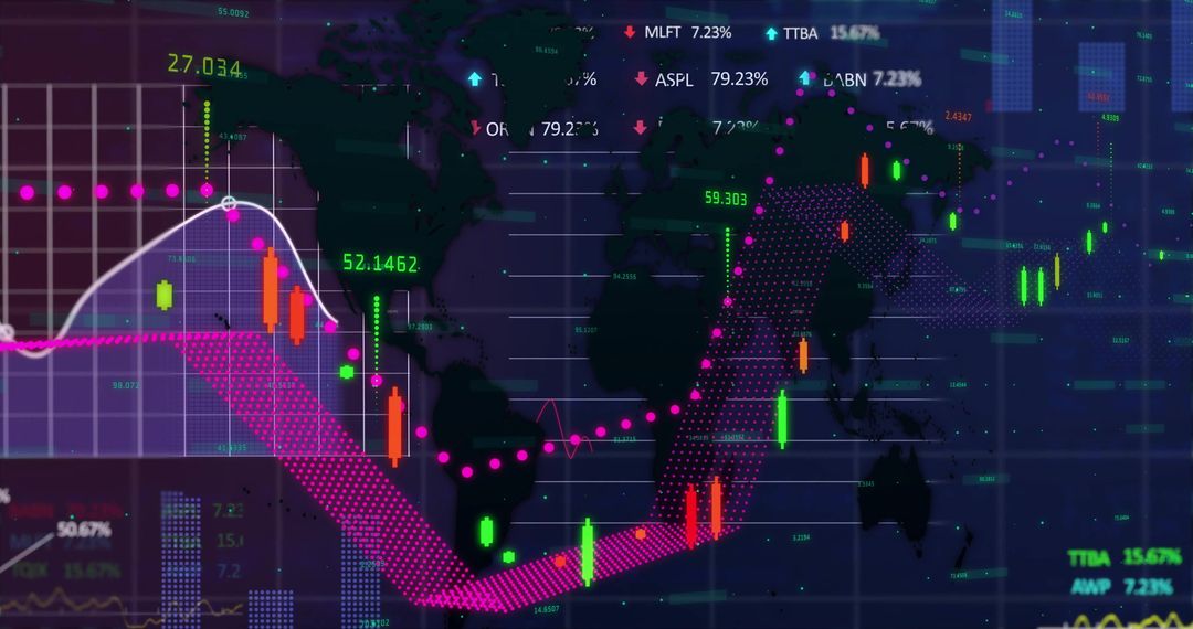 Data Processing and Analytics on Global Finance Map