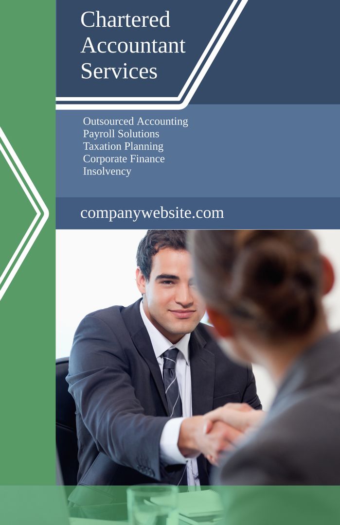 Professional Accounting Firm Brochure Design With Expert Interface