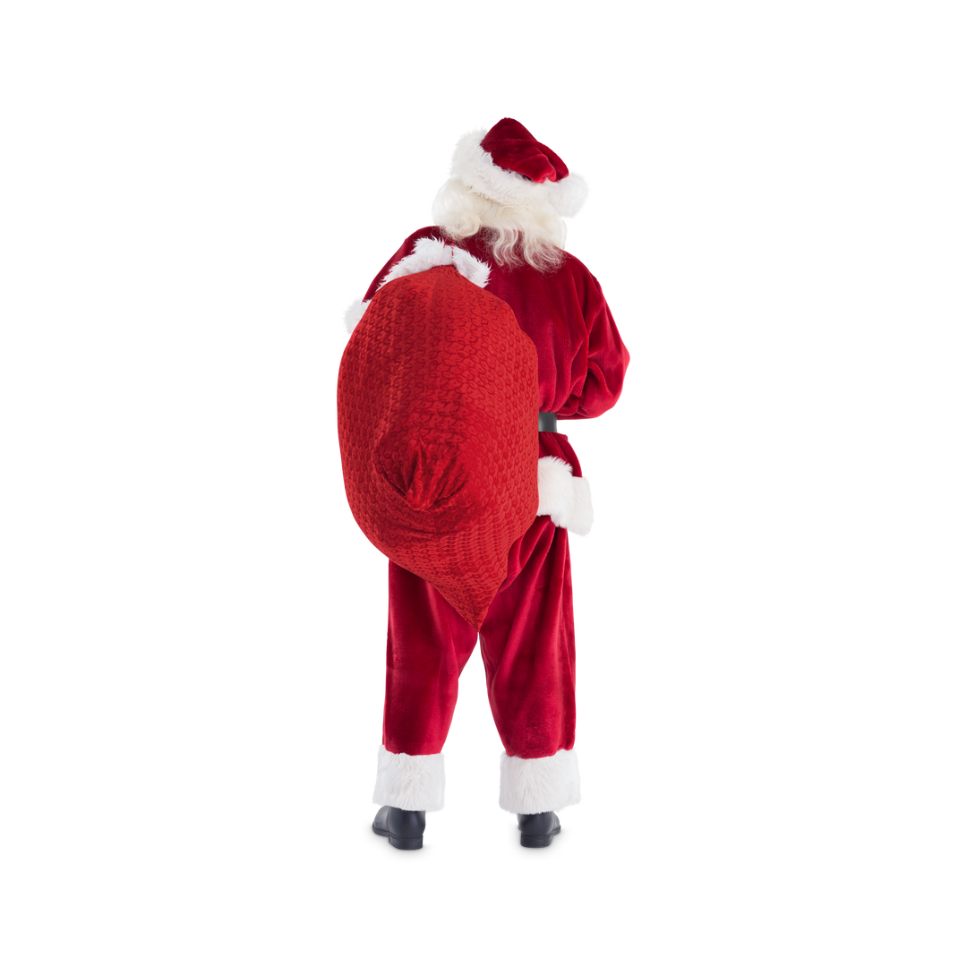 Santa Claus Carrying Sack of Presents Isolated on Transparent Background - Download Free Stock Images Pikwizard.com