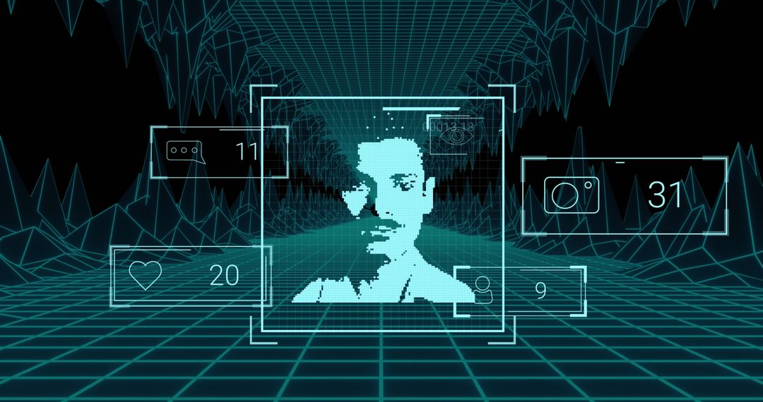 Digital Profile in Virtual Cyber Grid Space