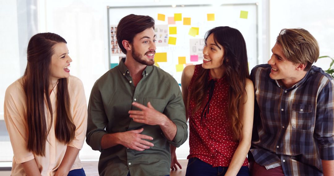 Young Professionals in Creative Brainstorming Session