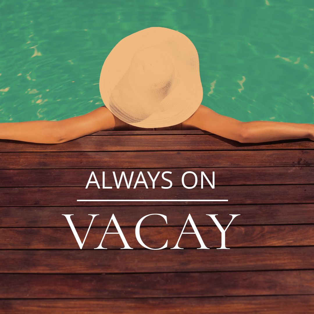 Relaxing Poolside Lounging with Vacation Vibe