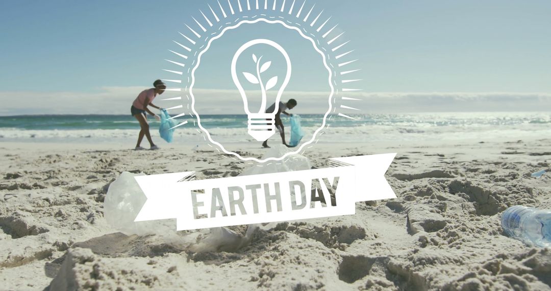 Community Beach Cleanup on Earth Day for Environment Protection