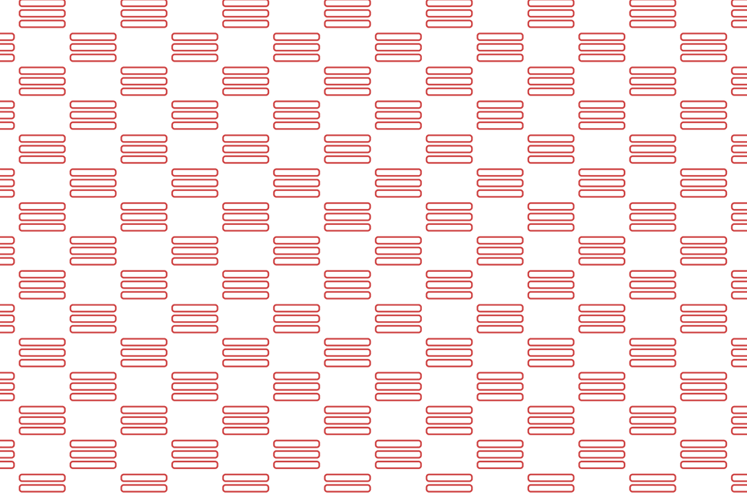 Seamless Red Bar Chart Pattern on Transparent Background