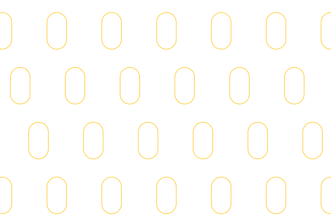 Yellow Digital Tags on Transparent Pattern Background Concept