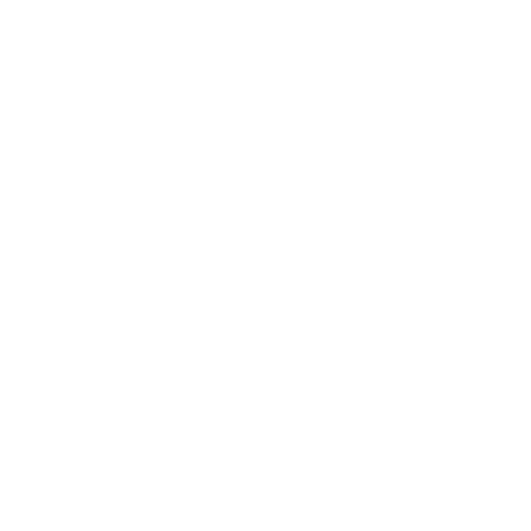 Playful White Shapes on Transparent Background Isolated Design