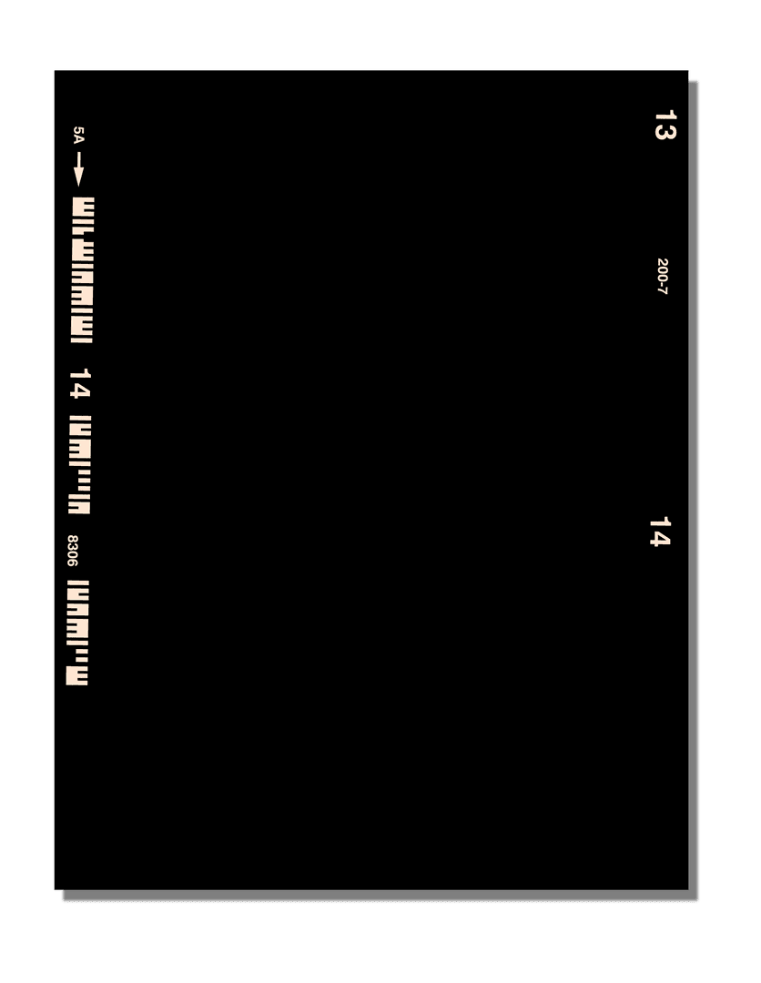 Vintage Film Negative Frame on Transparent Background