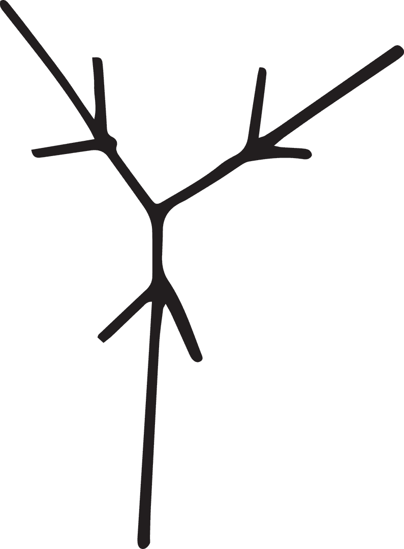 Transparent Abstract Network Diagram with Arrow Faces