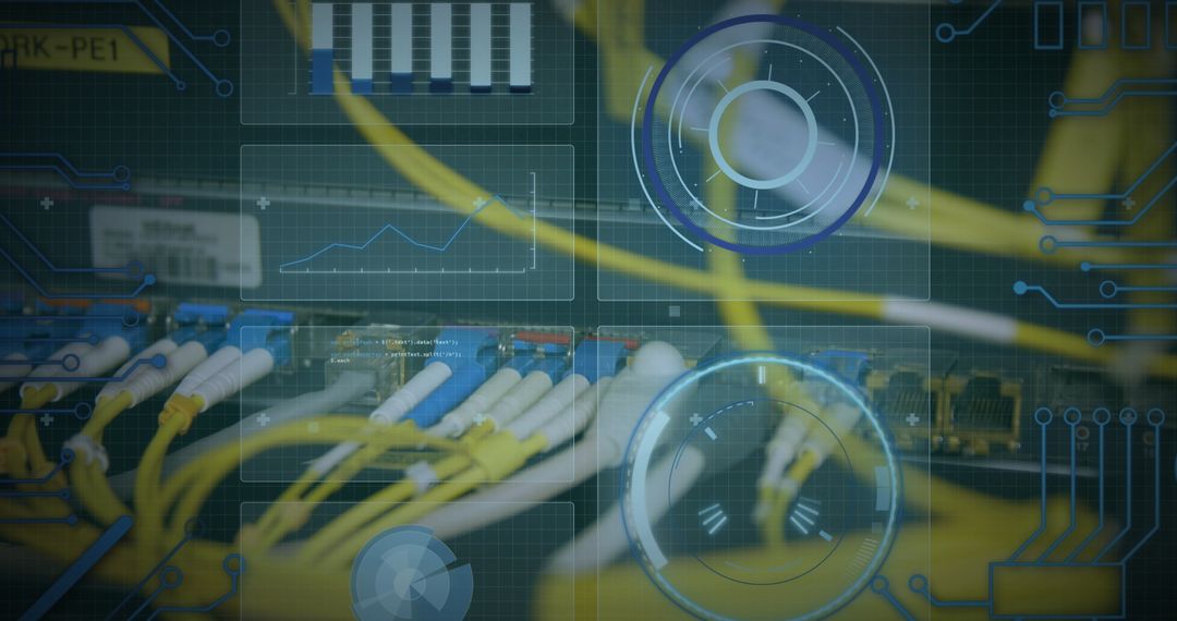 Cutting-Edge Network Data Processing and Connectivity - Free Images, Stock Photos and Pictures on Pikwizard.com