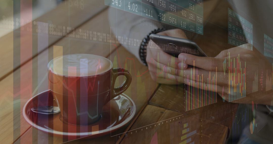 Analyzing Stock Market Data at Cafe with Smartphone and Coffee