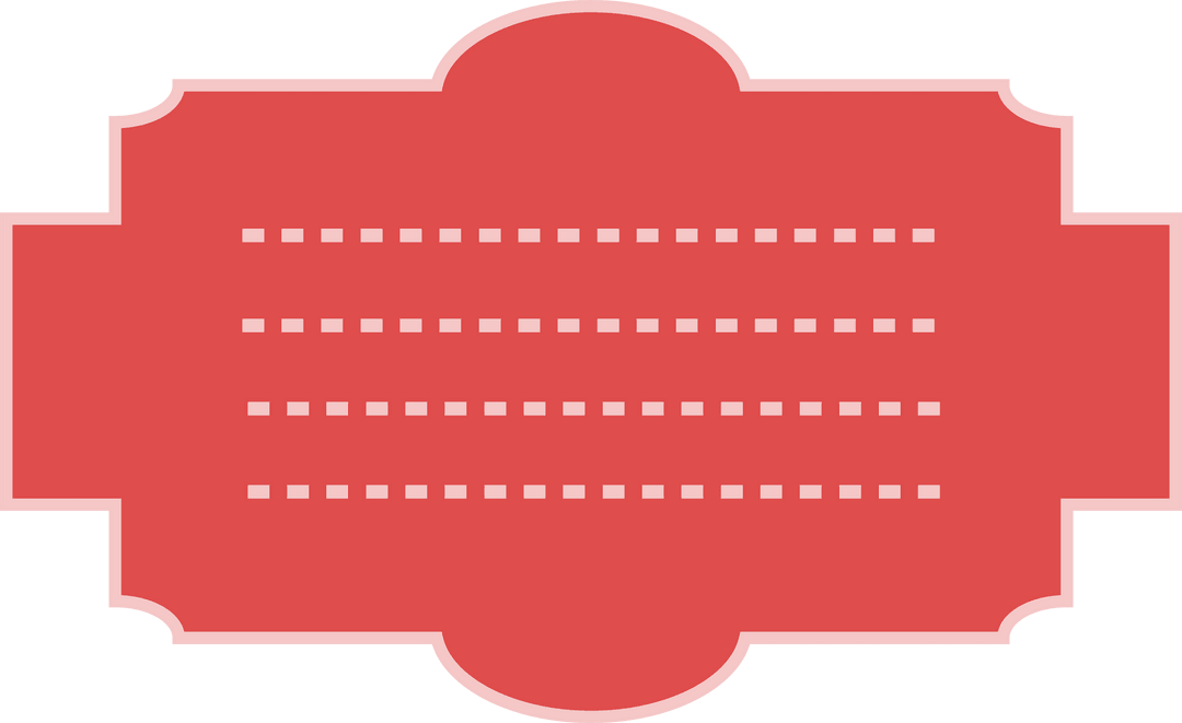 Red Label Design on Transparent Background with Copy Space - Download Free Stock Images Pikwizard.com